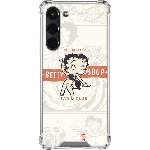 Betty Boop Member Fan Club Galaxy S24 FE Clear Case